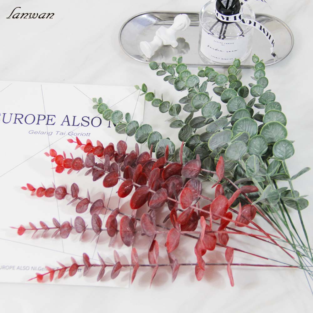 Cành cây bạch đàn giả trang trí tiệc siêu dễ thương