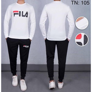 Bộ nỉ bông nam FILA, kèm ảnh thật