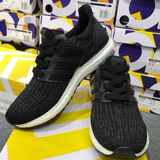 [CÓ SẴN] Adidas Ultraboost 3.0 black n white (đen đế trắng)