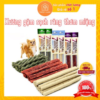 Xương gặm sạch răng thơm miệng cho cún 7 Dental Effects, xương thưởng, bánh thưởng cho chó
