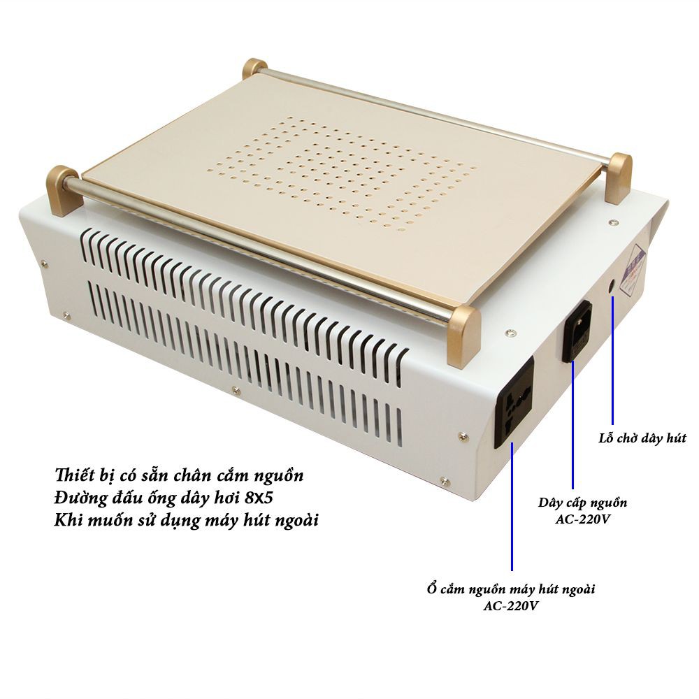 Bàn nhiệt tách kính lớn 14inch Yosaka YG-007D