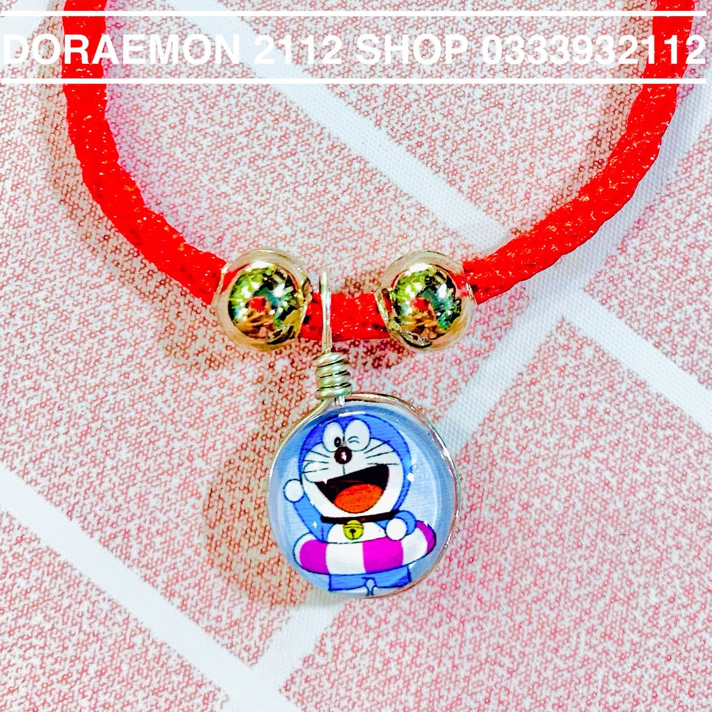 Lắc tay vải Doraemon dễ thương lấy mẫu ngẫu nhiên