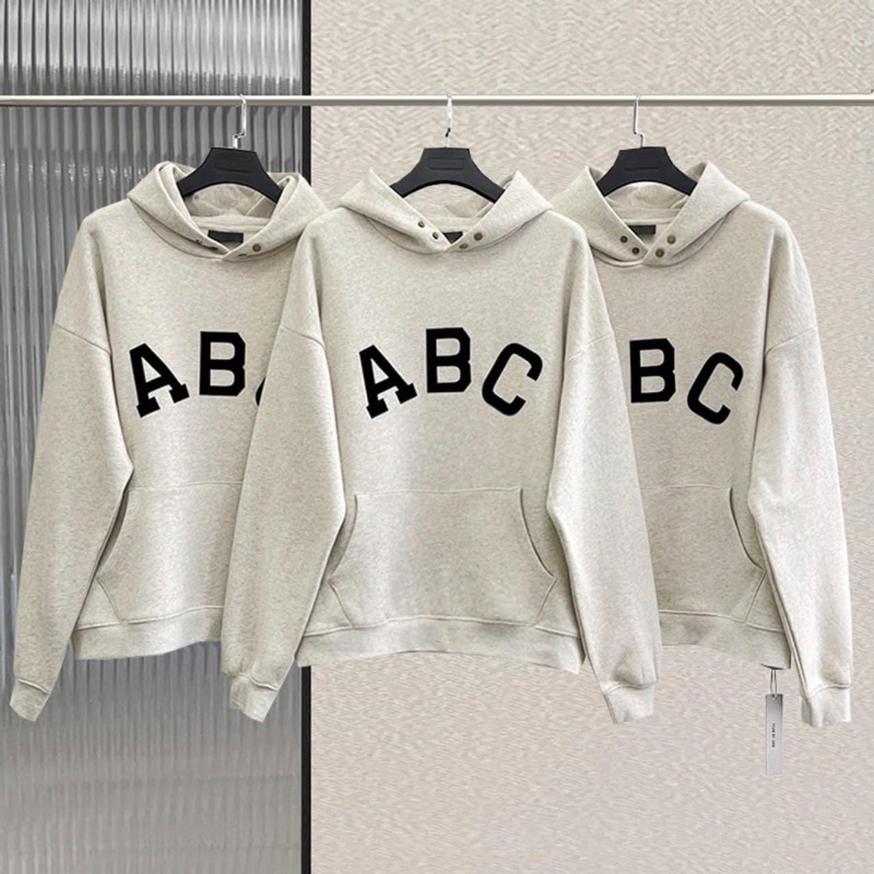 Áo hoodie Fear of god , áo nỉ ABC street wear dáng rộng nam nữ unisex over size , Cocmer_vn