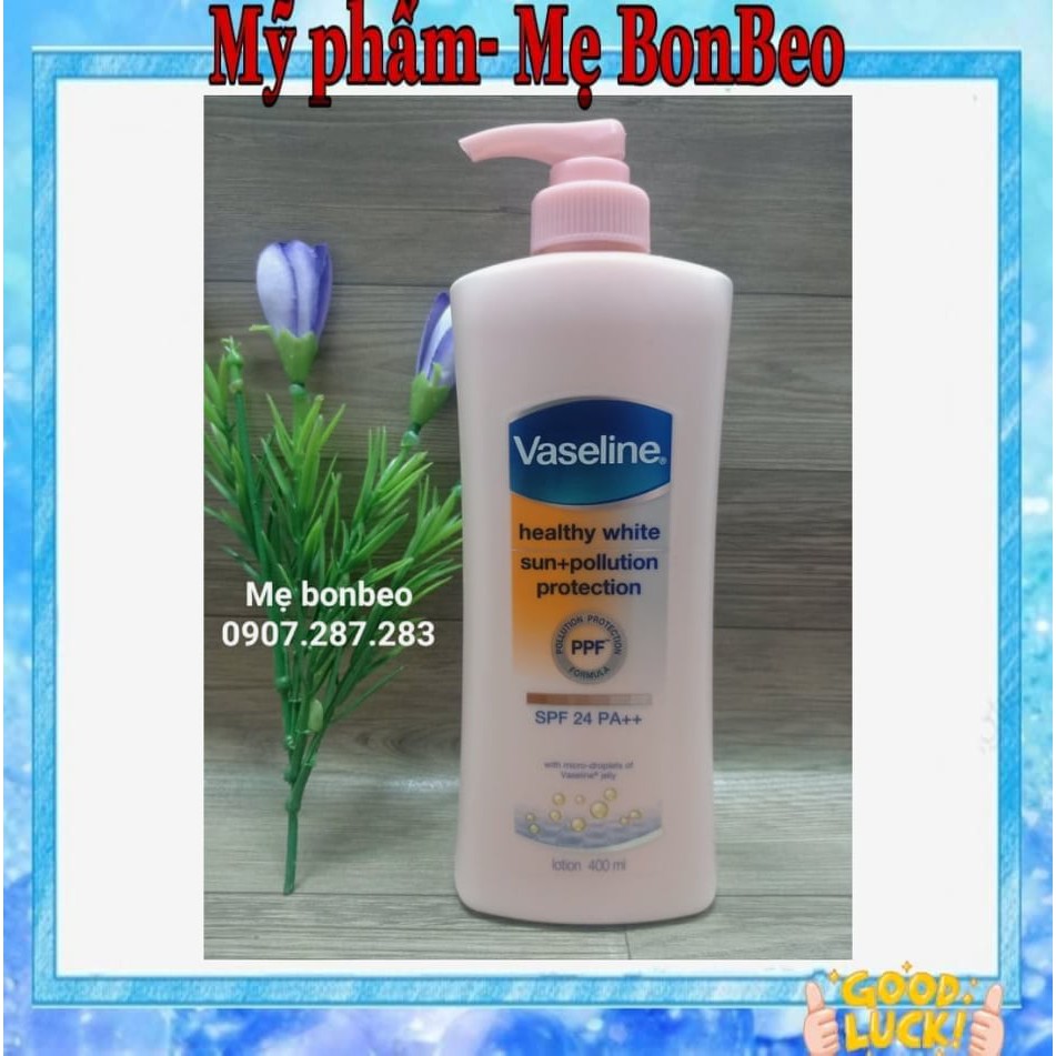Sữa dưỡng thể Vaseline trắng mịn 350ml/ 600ml | BigBuy360 - bigbuy360.vn