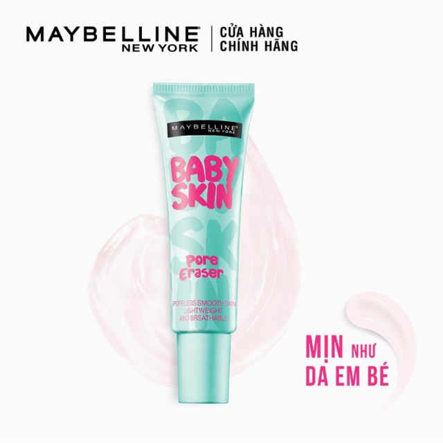 Kem lót mịn da che khuyết điểm Maybelline New York Baby Skin Pore Eraser