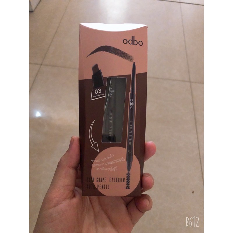 Chì kẻ mày 2 đầu ODBO slim shape eyebrow OD703 thái lan