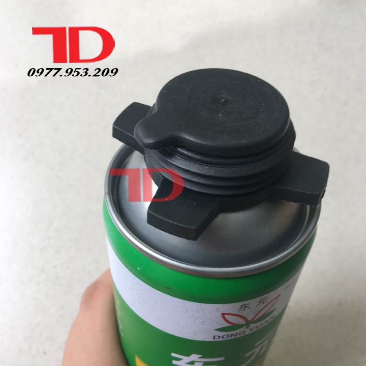 Xốp phun dạng xịt 500ML, keo bọt nở PU FOAM DONG YUAN