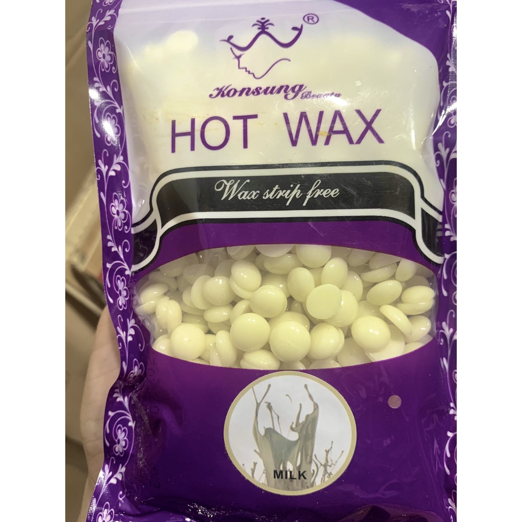 Sáp Wax 100G, 50G Sáp Wax Lông Nóng [ KHÔNG TẶNG KÈM QUE GỖ ] Tẩy Lông Cánh Tay Chân Tóc