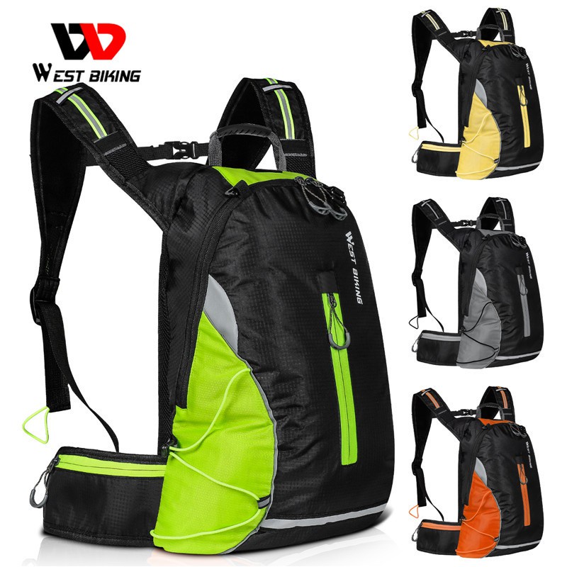 Ba lô thể thao WEST BIKING + Túi chống thấm ngoài trời Dung tích 16L (Có bán lẻ ba lô)