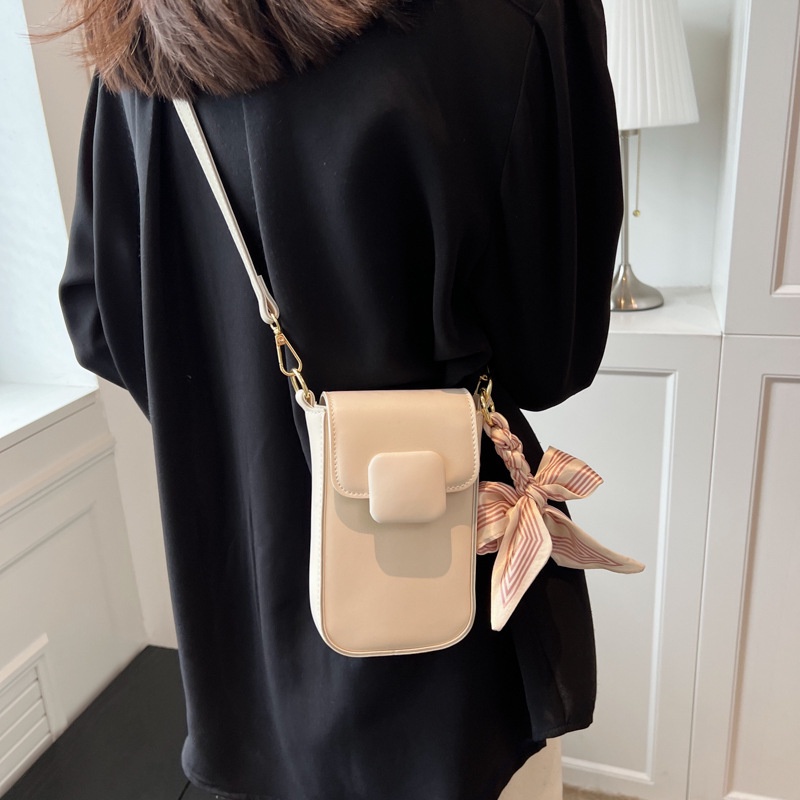 Túi Lụa Đựng Điện Thoại Di Động Thời Trang Mùa Hè Hàn Quốc Cho Nữ