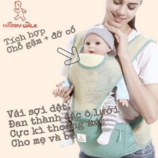 Địu ngồi happywalk cho bé