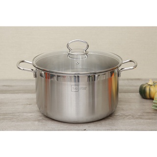 Nồi luộc gà inox 430 bếp từ 3 đáy cao cấp FiveStar Standard size 26cm / 28cm / 30cm , hàng chính hãng