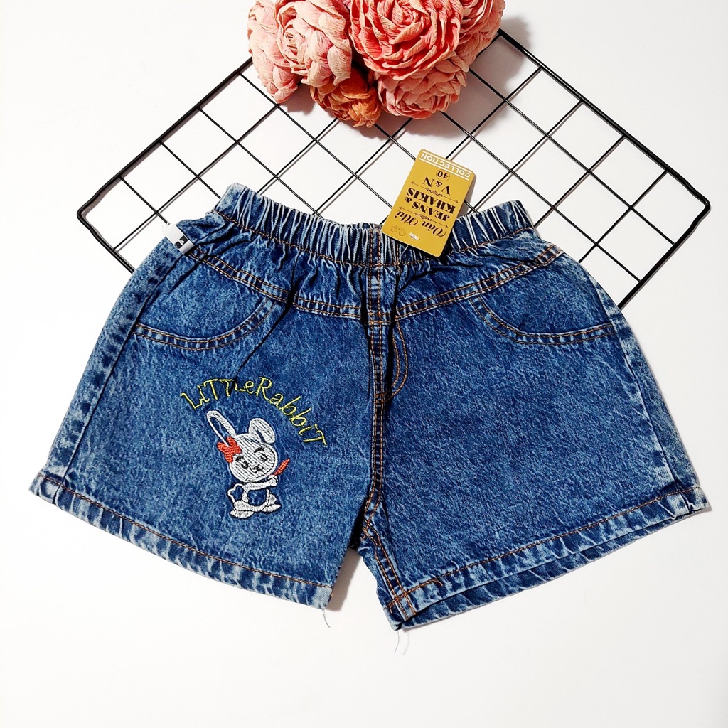 sz 9-15kg -QUẦN JEAN ĐÙI BÉ GÁI QUẢNG CHÂU CAO CẤP