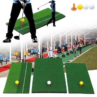 Thảm tập golf swing mini 3060 độ dày 3cm (Quà tặng 2 tee cao su & 3 bóng cao su)