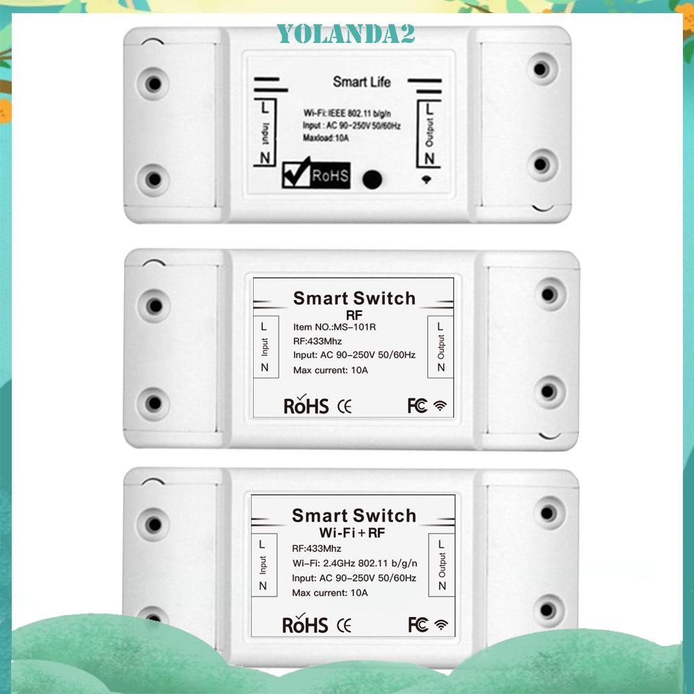 Công tắc điều khiển từ xa thông minh kết nối Wifi tiện lợi dễ sử dụng