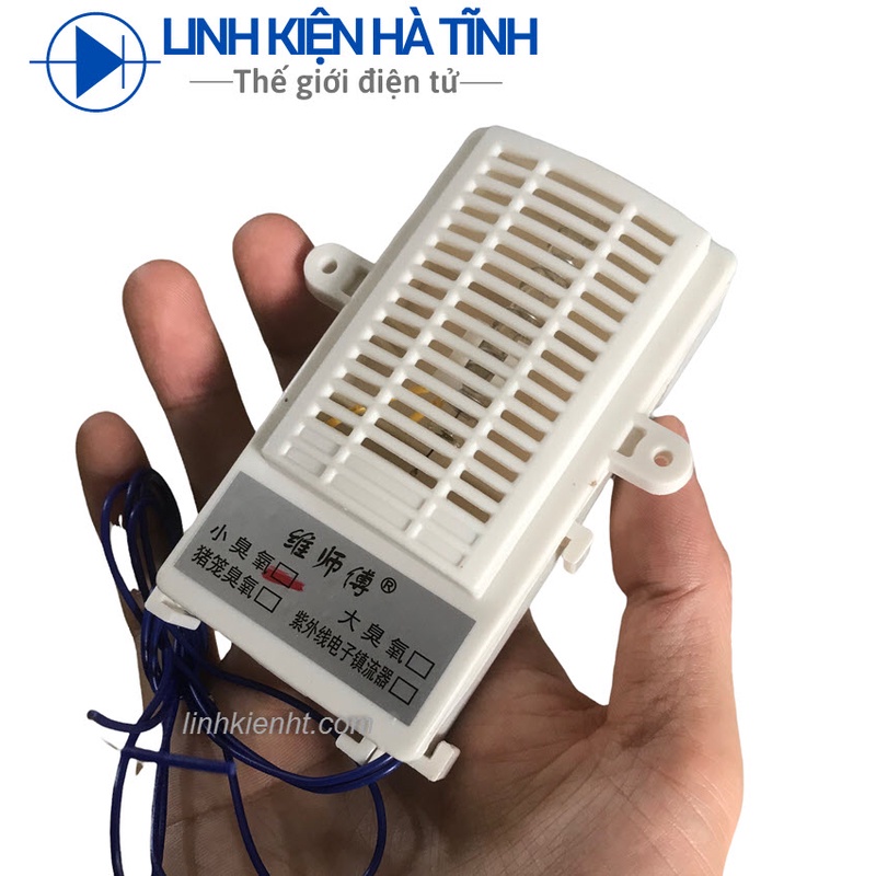 Máy tạo ozone 220V Máy khử trùng Máy tạo ozone nhỏ Phụ kiện tủ khử trùng 5,8cmX9cm