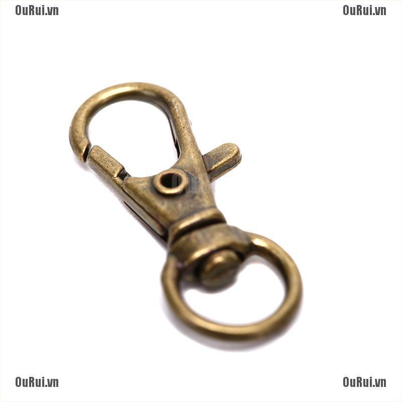 (FCC) Bộ 10 Móc Khóa Hình Cua DIY