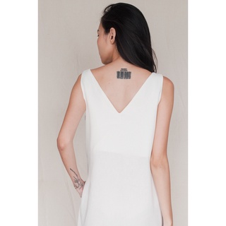 Đầm Linen- Đầm cổ thuyền