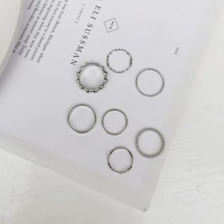 Set 7 nhẫn phong cách cổ điển (SNCN01)