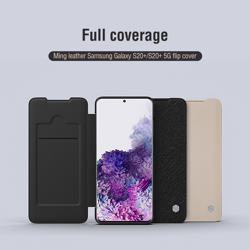 Bao Da Điện Thoại NILLKIN Nắp Lật Tích Hợp Ngăn Đựng Thẻ Dành Cho Samsung Galaxy S20 Plus / S20+ 5G