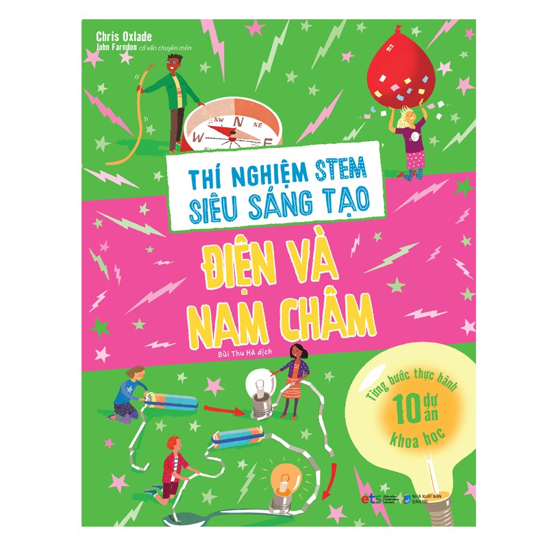 Sách - Bộ Thí nghiệm stem siêu sáng tạo (Combo 4 cuốn)
