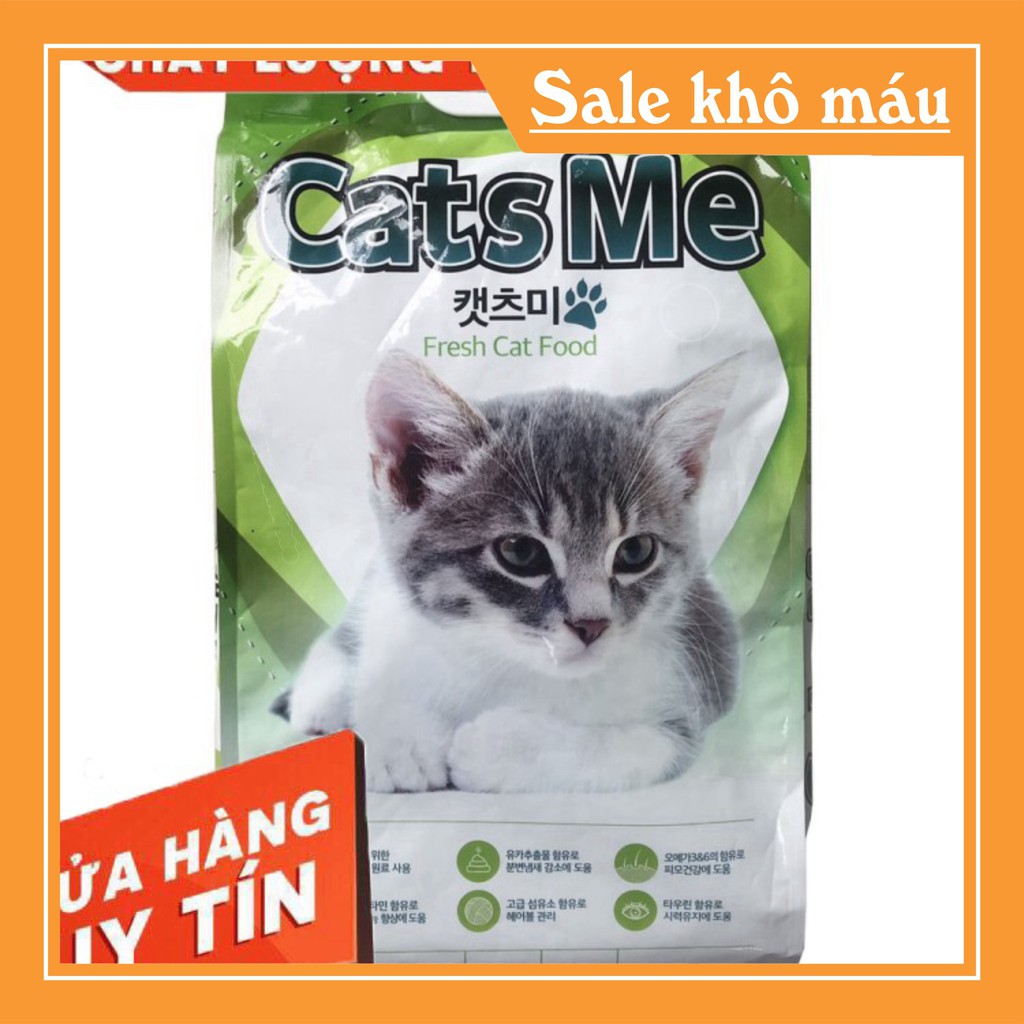 [FLASH SALE]  5kg thức ăn mèo hàn quốc catsme