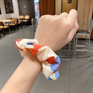 SCRUNCHIES Cột Tóc Phong Cách Hàn Quốc