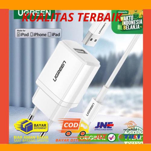 Ugreen Dây Cáp Sạc Ugreen 5v 2.5a Mfi Dài 1m Cho Iphone Com50460