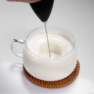 Máy đánh trứng  Mini Electric Milk Foam Whisk Creative Stainless Steel Household Egg Whisk Fancy Brewer Milk Mixer