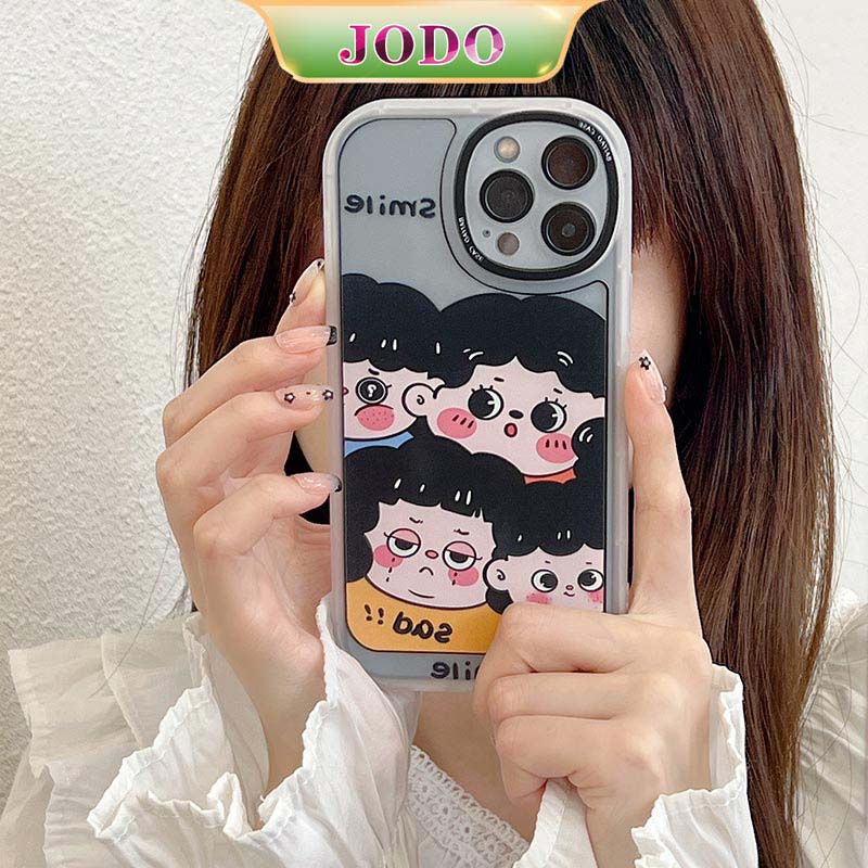 Ốp Điện Thoại TPU Mềm Chống Sốc Hình Cô Gái Cho iPhone 13 12 11 Pro Promax 7 8 Plus X XR XSMax SE