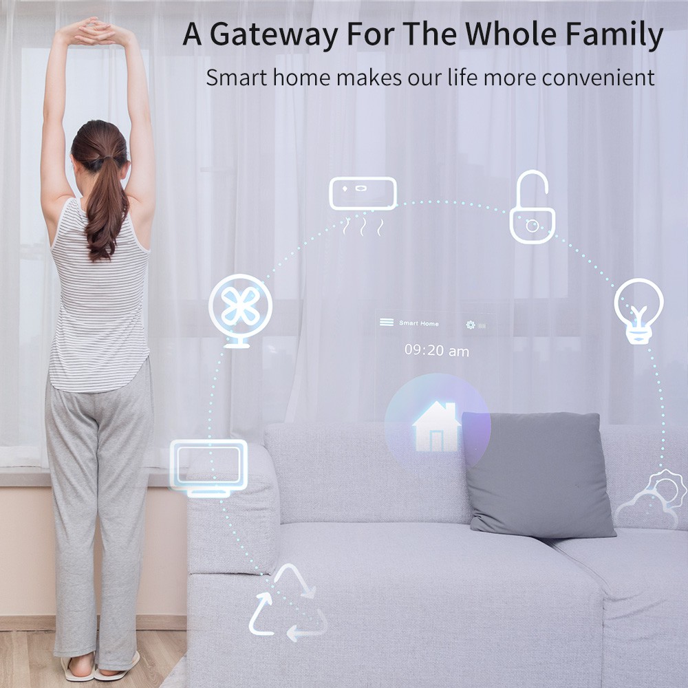 SMATRUL 3.0  Zigbee gateway có dây Bộ hub trung tâm nhà thông minh Tuya Smartlife Có Thể Sử Dụng Với Sử Dụng Với Alexa Google