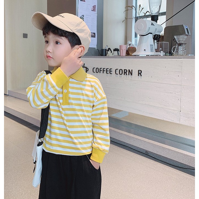 AT44 Size90-130 (9-27kg) Áo thun bé trai xiliba 100% cotton Thời trang trẻ Em hàng quảng châu