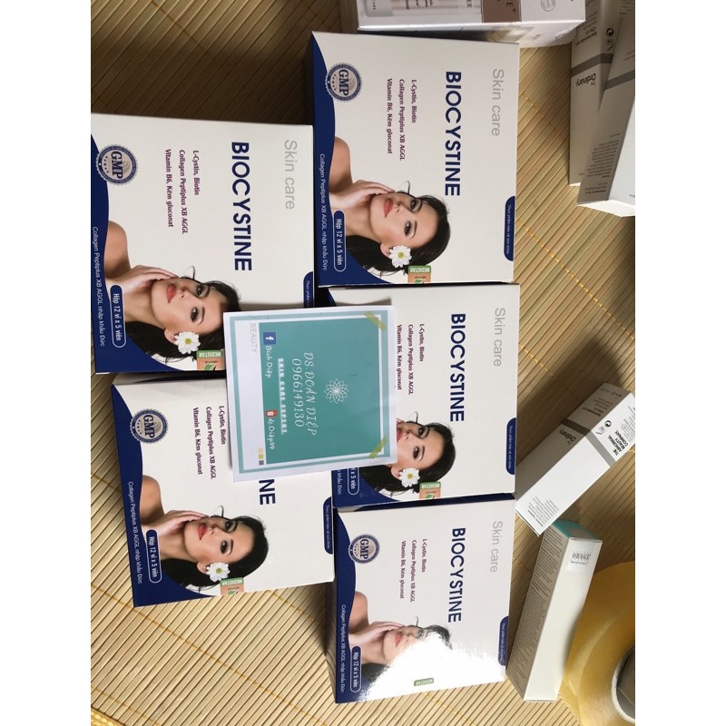 Biocystine ngừa mụn mọc tóc trắng da | BigBuy360 - bigbuy360.vn
