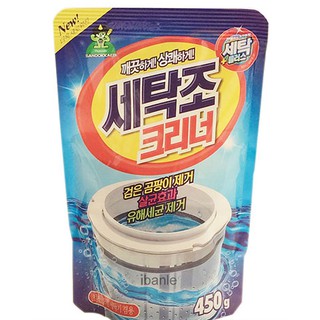 Bột vệ sinh máy giặt Hàn Quốc sát khuẩn khử mùi an toàn cho gia đình 450g