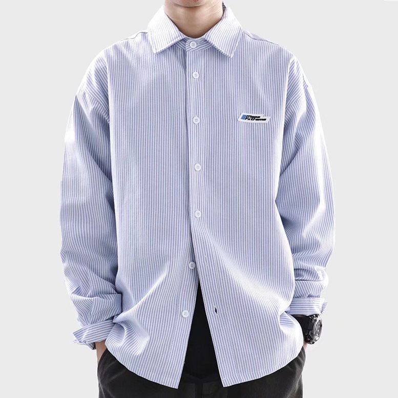 Áo Sơ Mi Nam Dài Tay Cổ Bẻ Thời Trang Hàn