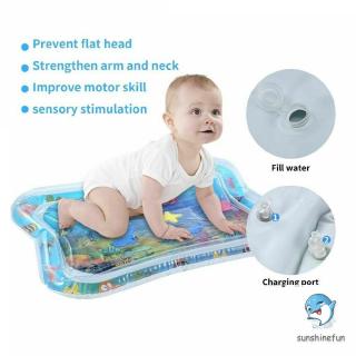 Water Filled Baby Inflatable Patted Pad Inflatable Water Cushion Playmat for Kids