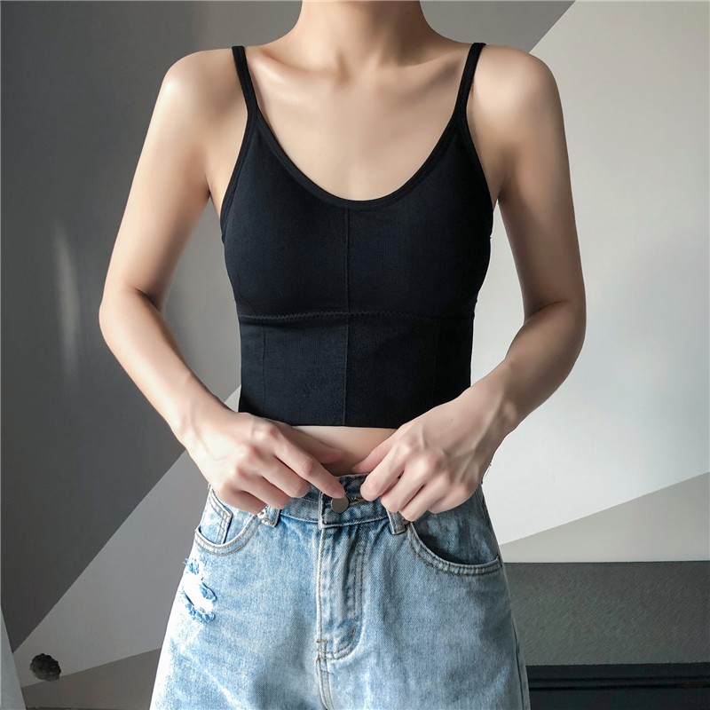 Áo lửng Xiaozhainv kiểu dáng hở lưng quyến rũ thời trang dành cho nữ