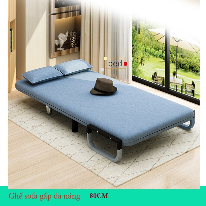 GHE80CM.1  sofa giường gấp gọn 80cm - Ghế sofa giường đa năng