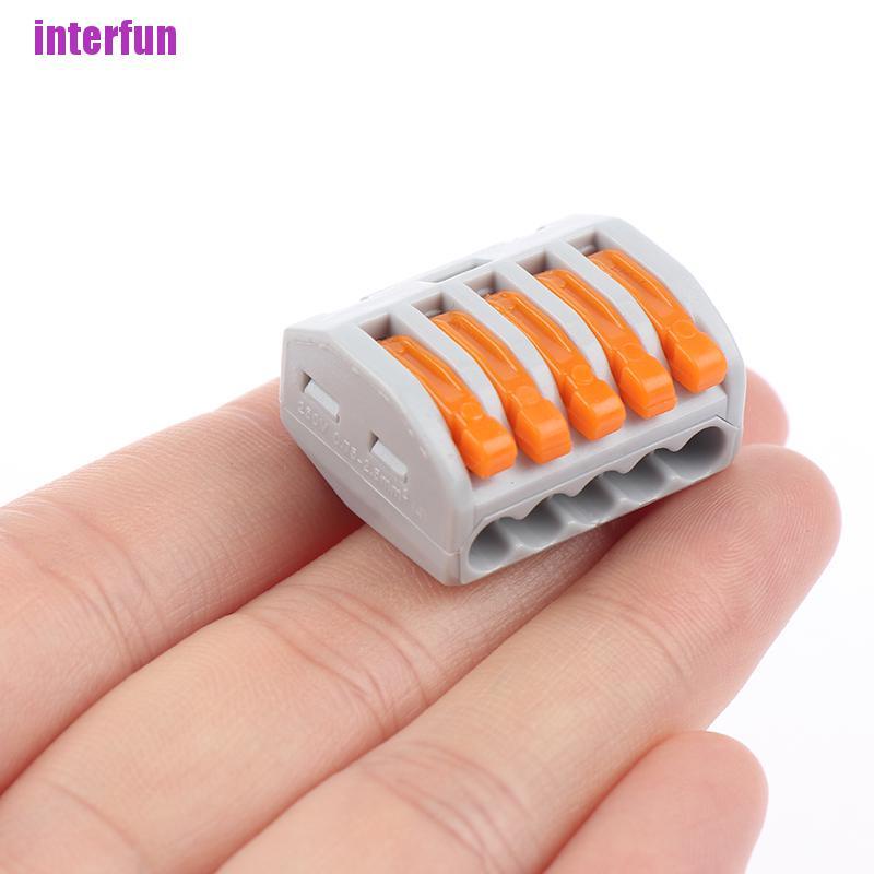 Set 5 Đầu Nối Dây Điện Nhanh Pct-215 222-415 | BigBuy360 - bigbuy360.vn