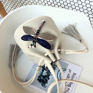 Túi Chuồn Chuồn Màu Trắng