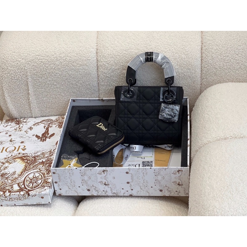 Sét combo túi và ví dior