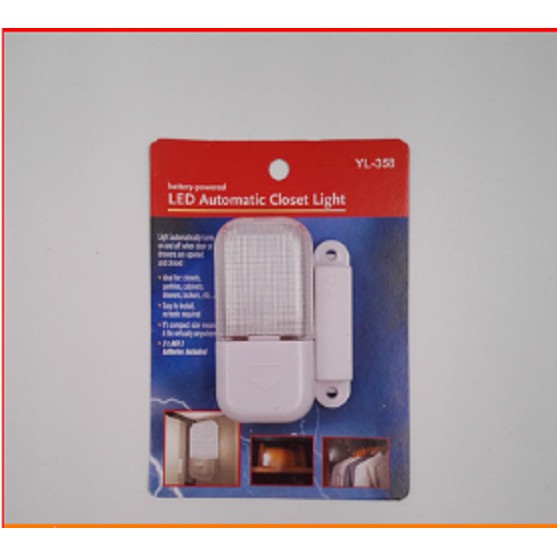 Đèn thông minh gắn tủ áo yên xe tự động tắt mở