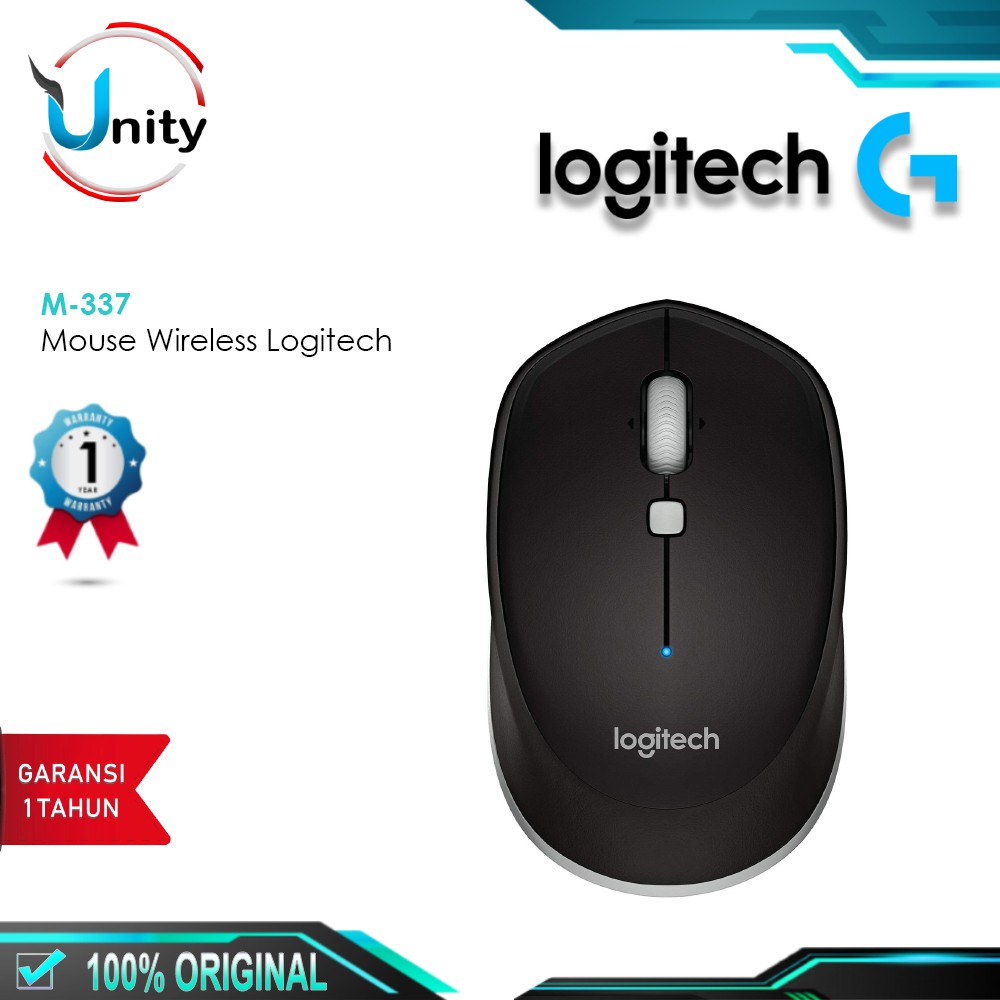 Chuột Không Dây Logitech M337 Cho PC/Laptop