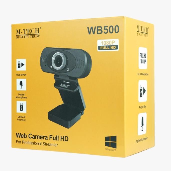 Webcam M-tech WB500 Full HD 1080P | BigBuy360 - bigbuy360.vn
