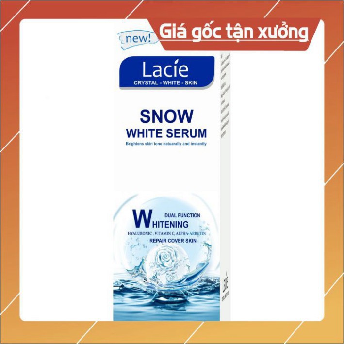 Sửa Dưỡng Thể Trắng Da Ban Đêm - LACIE - SNOW WHITE SERUMS | BigBuy360 - bigbuy360.vn