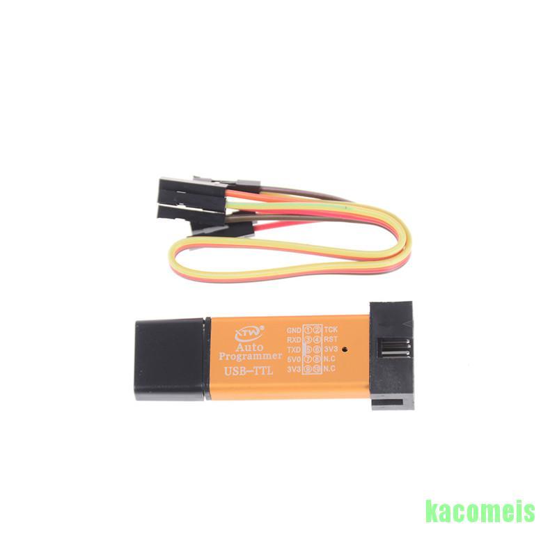 [KCS]  STC microcontroller automatically download line USB to TTL without manual cold start programmer  PWZ