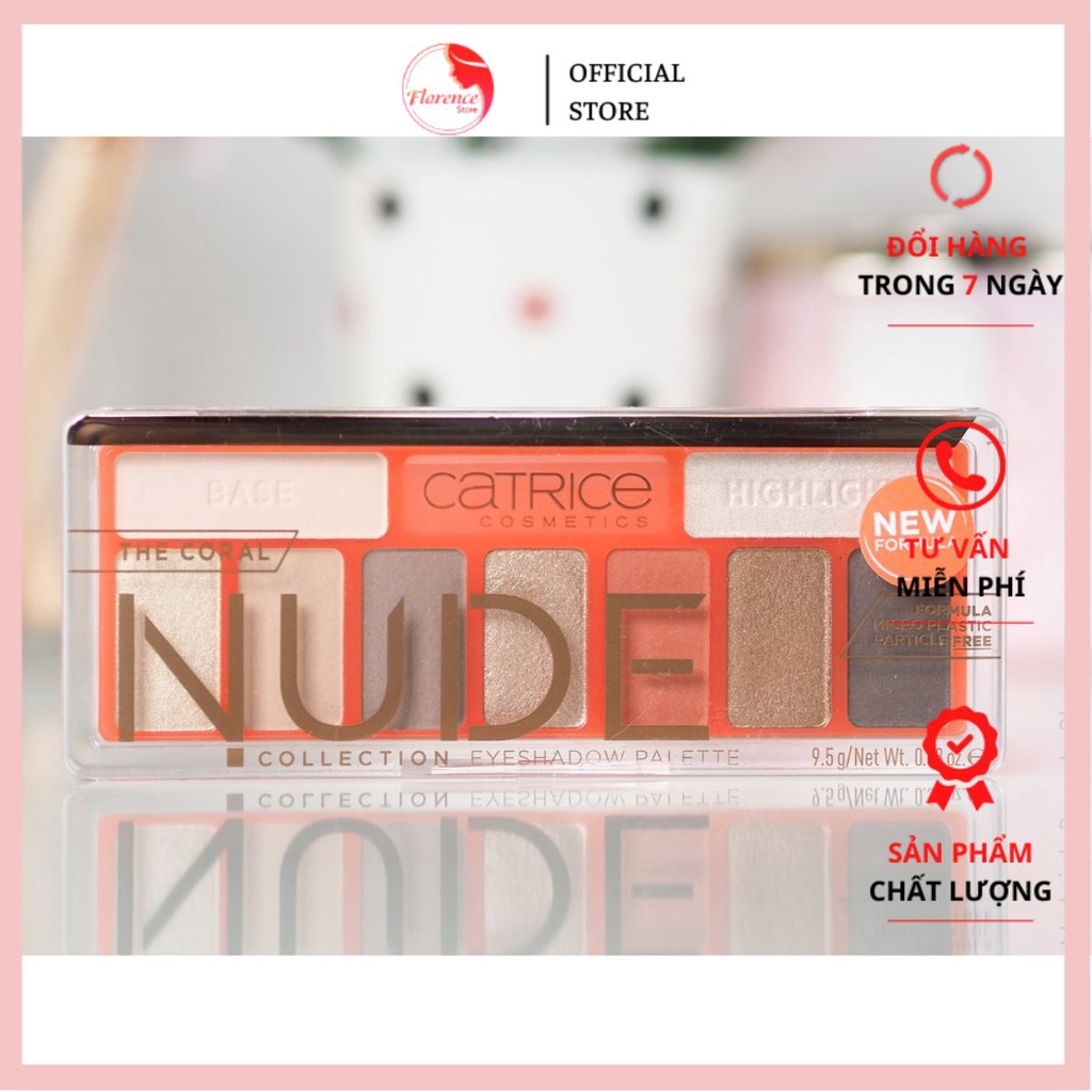Bảng Phấn Mắt Catrice The Coral Nude Collection Eyeshadow Palette