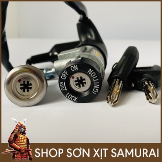 Bộ Ổ Khoá Xe Dream 8 Cạnh