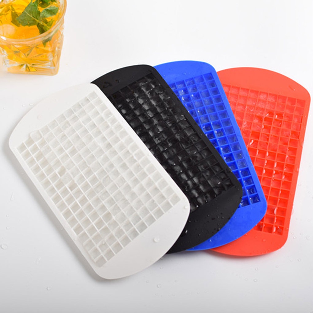 [Choosewho1] 160 Grids Mini Ice Cube Mold Home Ice Cubes Maker Silicone Making Mould Frozen Rectangle Tray