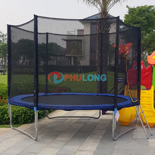 Bạt nhún lò xo VNJUMP, sàn nhún bật nhảy cho người lớn, trẻ em đường kính 305cm